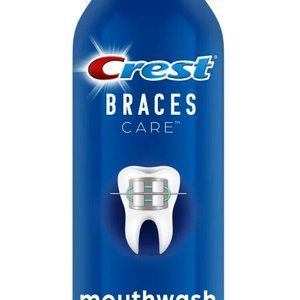 Crest Braces Care Mouthwash, Fresh Mint, 16 fl oz 2 PACK
